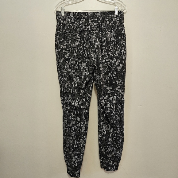Lululemon Ready to Rulu Jogger 29" Eventide Jacquard Spray Dye Black Size 8 - Picture 8 of 9